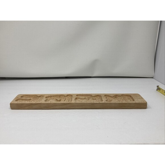 WOOD MOLD Windmill Ship Dragon Cookie Speculaas Springerle Carved UNFINISHED - Picture 8 of 12